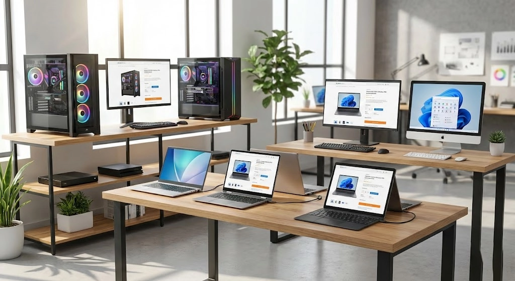 Desktops and Laptops